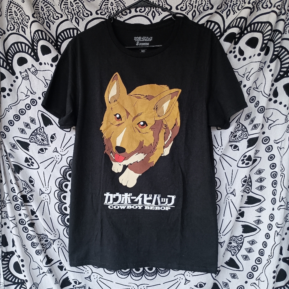 Cowboy Bebop Ein Corgi Graphic Tee